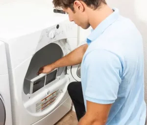 Dryer repair services, the master repairs the dryers